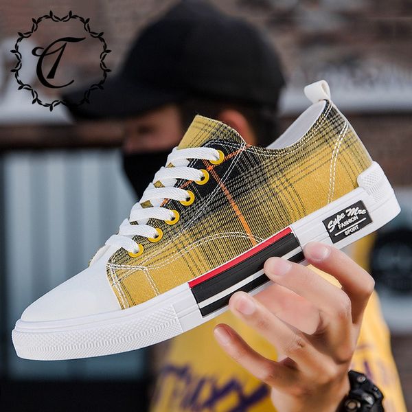 catrica canvas 2019 casual men shoes designer trainers fashion tennis sneakers black yellow white sh-d10
catrica canvas 2019 casual men shoes designer trainers fashion tennis sneakers black yellow white sh-d10