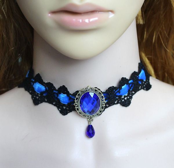высокое качество bohemia кружева готическая татуировка choker ожерелье женщины vintage черный красный синий кристалл ожерелья gothic punk во, Golden;silver
высокое качество bohemia кружева готическая татуировка choker ожерелье женщины vintage черный красный синий кристалл ожерелья gothic punk во, Golden;silver