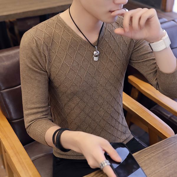 2019 autumn men sweater v-neck men pullover sweater coat three-dimensional stripes man sweaters pull clothes homme xxxl k263, White;black
2019 autumn men sweater v-neck men pullover sweater coat three-dimensional stripes man sweaters pull clothes homme xxxl k263, White;black