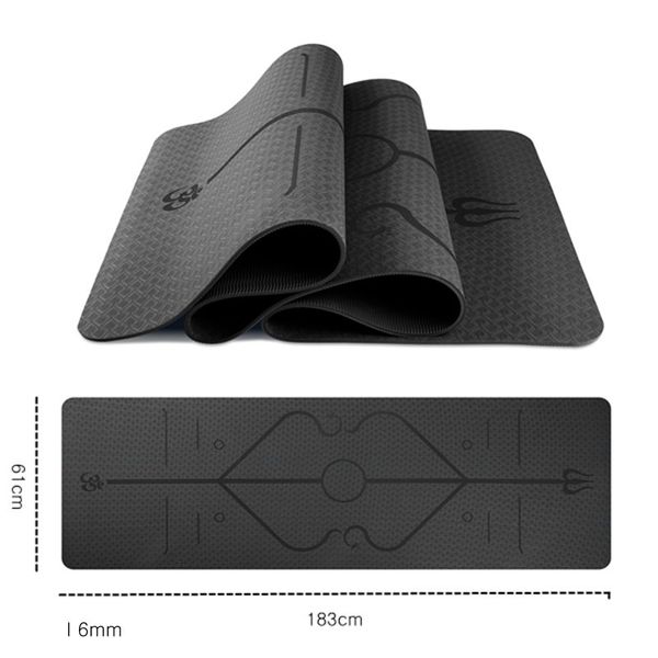 body yoga mat 6mm tpe with line positions non-slip pilates dance workout mat gym gymnastics exercise pad fitness yoga mattress
body yoga mat 6mm tpe with line positions non-slip pilates dance workout mat gym gymnastics exercise pad fitness yoga mattress