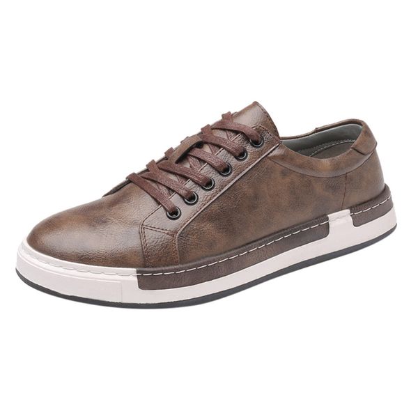 business shoes men's leather shoes fashion male casual solid lace up oxfords leather vintage male business footwear, Black
business shoes men's leather shoes fashion male casual solid lace up oxfords leather vintage male business footwear, Black
