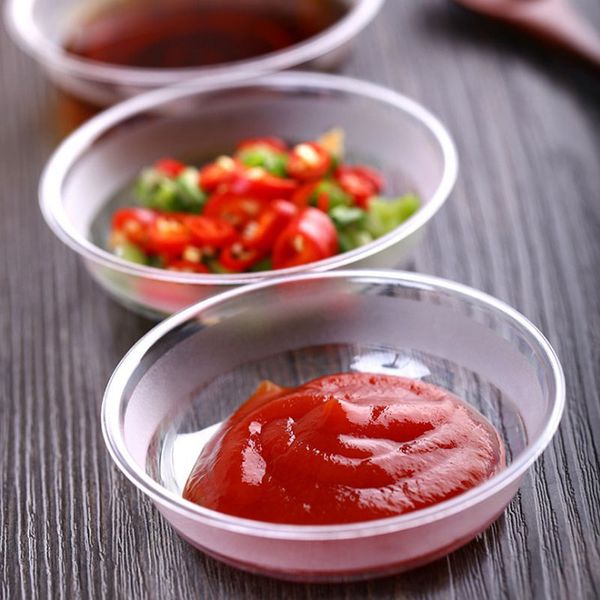 40ml disposable seasoning bowls dinnerware small plastic round jam dish clear sauce cups containers plate wholesale
40ml disposable seasoning bowls dinnerware small plastic round jam dish clear sauce cups containers plate wholesale