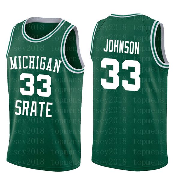 ncaa michigan state spartans 33 earvin johnson jersey magic green white college 33 larry bird basketball jersey 89898, Black
ncaa michigan state spartans 33 earvin johnson jersey magic green white college 33 larry bird basketball jersey 89898, Black
