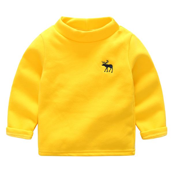baby semi-high-collar t-shirt 2019 winter clothes new boys' clothes thicker velvet long sleeve fashion cute undershirt, Blue
baby semi-high-collar t-shirt 2019 winter clothes new boys' clothes thicker velvet long sleeve fashion cute undershirt, Blue