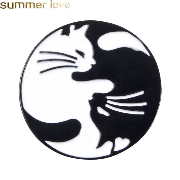 fashion cat pins black white two cats brooches enamel pins autism badges custom bag clothes lapel pin punk black white jewelry gift, Gray
fashion cat pins black white two cats brooches enamel pins autism badges custom bag clothes lapel pin punk black white jewelry gift, Gray