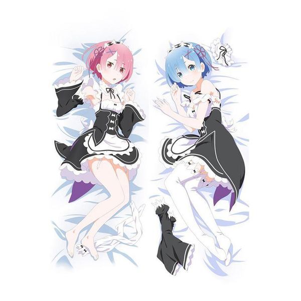 cosplay new japanese girl anime re zero rem and ram throw otaku dakimakura gifts bedding hugging body pillow case 150x50 cm
cosplay new japanese girl anime re zero rem and ram throw otaku dakimakura gifts bedding hugging body pillow case 150x50 cm