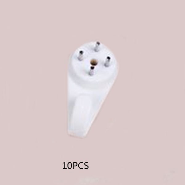 10pcs/set wall mount picture p clock frame hook hanger seamless needle nail plastic hard picture frame wall hook home decor
10pcs/set wall mount picture p clock frame hook hanger seamless needle nail plastic hard picture frame wall hook home decor