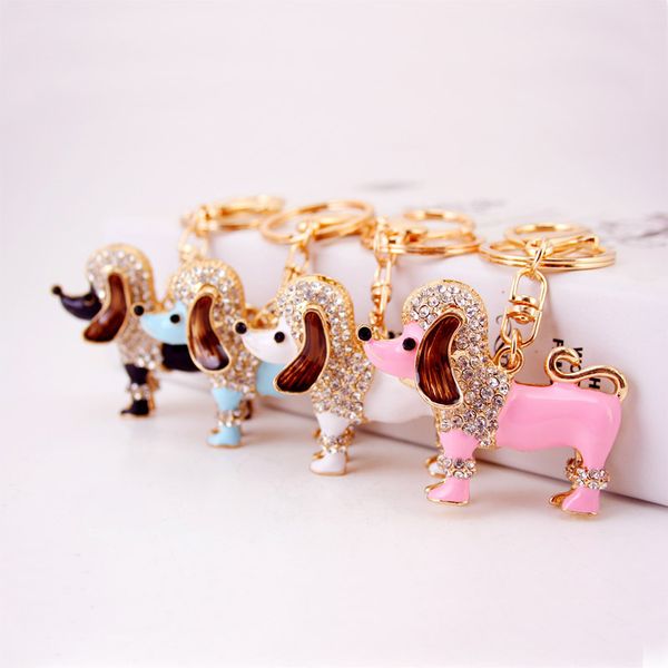 lovely pet poodle rhinestone dog design keychain bag car key ring charm pendant gifts for purse girl jewelry accessories, Silver
lovely pet poodle rhinestone dog design keychain bag car key ring charm pendant gifts for purse girl jewelry accessories, Silver