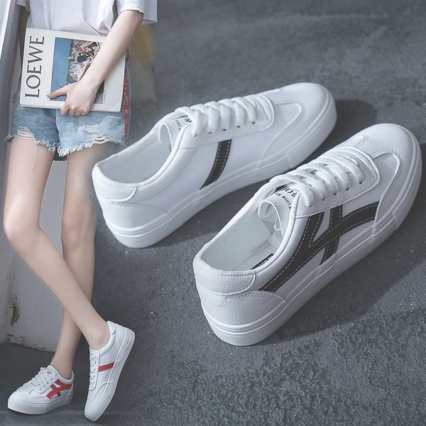 new style soft-sole shoes white shoes fashion casual sports student's comfortable versatile skate, Black
new style soft-sole shoes white shoes fashion casual sports student's comfortable versatile skate, Black