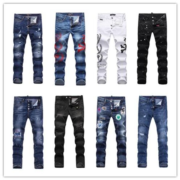 2020 mens clothing mens designer black jeans ripped skinny jeans pants patchwork mens designer pants rivet motorcycle men ripped jean, Blue
2020 mens clothing mens designer black jeans ripped skinny jeans pants patchwork mens designer pants rivet motorcycle men ripped jean, Blue