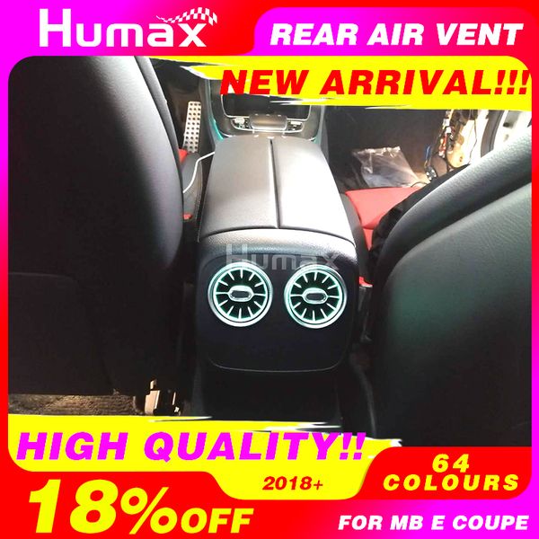 rear-seat led turbine air vent for e coupe year 2018+ led air vent synchronized with ambient light
rear-seat led turbine air vent for e coupe year 2018+ led air vent synchronized with ambient light