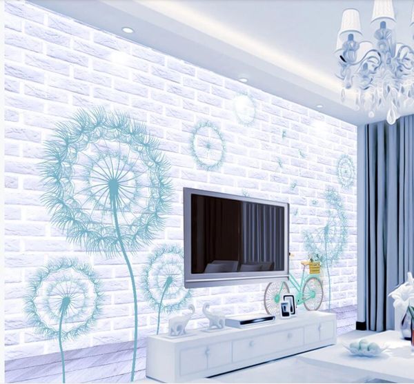 custom p 3d wallpaper european minimalist dandelion bicycle brick wall home decor living room 3d wall murals wallpaper for walls 3 d
custom p 3d wallpaper european minimalist dandelion bicycle brick wall home decor living room 3d wall murals wallpaper for walls 3 d
