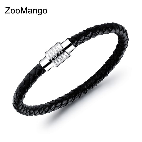 zoomango vintage bible verse leather bracelets jewelry stainless steel magnetic clasp bracelet bangles for men pulseras oph1237, Golden;silver
zoomango vintage bible verse leather bracelets jewelry stainless steel magnetic clasp bracelet bangles for men pulseras oph1237, Golden;silver
