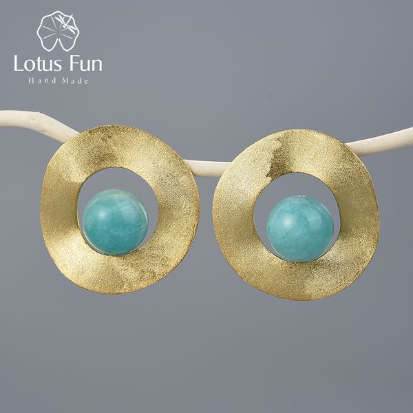 lotus fun natural gemstone minimalist style uneven round stud earrings real 925 sterling silver 18k gold handmade fine jewelry, Golden;silver
lotus fun natural gemstone minimalist style uneven round stud earrings real 925 sterling silver 18k gold handmade fine jewelry, Golden;silver
