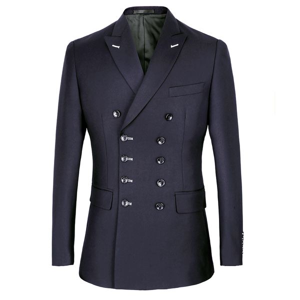 navy blue men suits slim fit new fashion suit double breasted peak lapel black wedding groom party prom skinny costume
navy blue men suits slim fit new fashion suit double breasted peak lapel black wedding groom party prom skinny costume