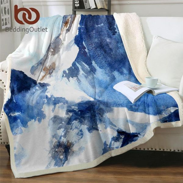 beddingoutlet snow mountains bed blanket watercolor art throw blanket bedding blue white landscape mantas de cama 150x200cm
beddingoutlet snow mountains bed blanket watercolor art throw blanket bedding blue white landscape mantas de cama 150x200cm