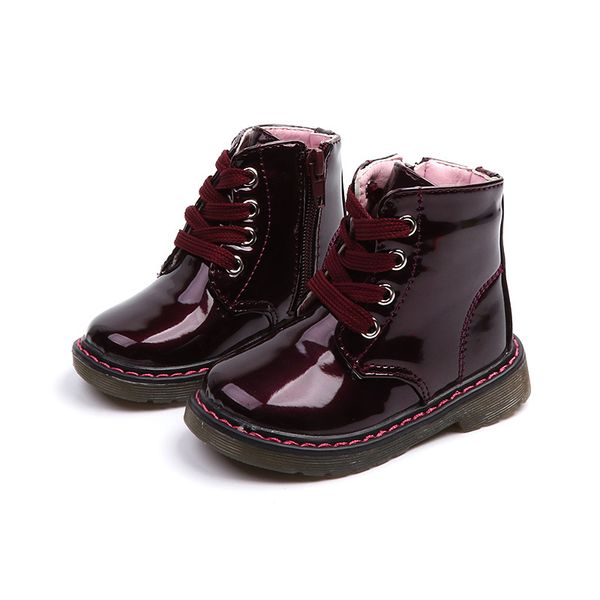2019 new girls boys patent leather shoes children waterproof ankle boots kids boots snow warm winter 1 2 3 4 5 6 years, Black;grey
2019 new girls boys patent leather shoes children waterproof ankle boots kids boots snow warm winter 1 2 3 4 5 6 years, Black;grey