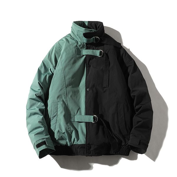 streetwear 2019 winter parka men loose korean style patchwork jacket coat mens windbreaker parkas oversize warm youth clothes, Black
streetwear 2019 winter parka men loose korean style patchwork jacket coat mens windbreaker parkas oversize warm youth clothes, Black