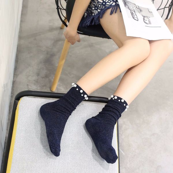 socks & hosiery cute pearl women's tube sock korean japanese striped cotton autumn and winter martin boots with bead pile, Black;white
socks & hosiery cute pearl women's tube sock korean japanese striped cotton autumn and winter martin boots with bead pile, Black;white