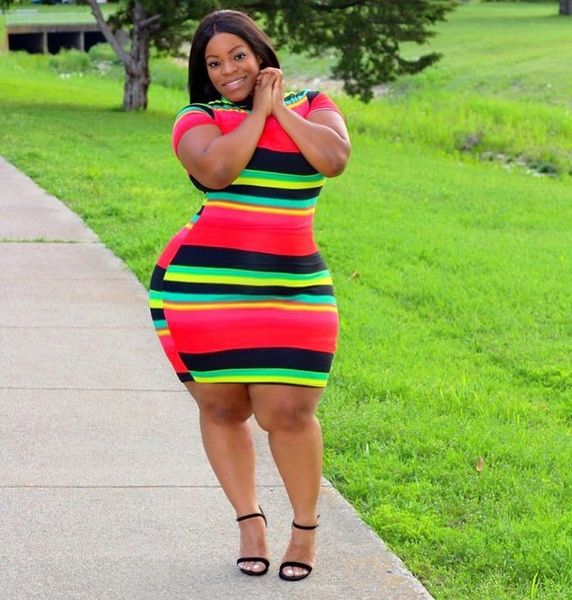 2020 european and american trend new large size striped slim fit fashion red lady dress, Black;gray
2020 european and american trend new large size striped slim fit fashion red lady dress, Black;gray