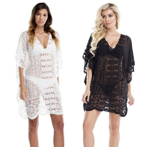 cover up embroidery beach tunic sarong pareo beach bikini cover up robe plage summer dress swimsuit, Blue;gray
cover up embroidery beach tunic sarong pareo beach bikini cover up robe plage summer dress swimsuit, Blue;gray