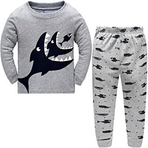 children dinosaurs pajamas for boys girls cotton clothing long sleeve stripe sleepwear new models kids homewear outfit boy sets, White
children dinosaurs pajamas for boys girls cotton clothing long sleeve stripe sleepwear new models kids homewear outfit boy sets, White
