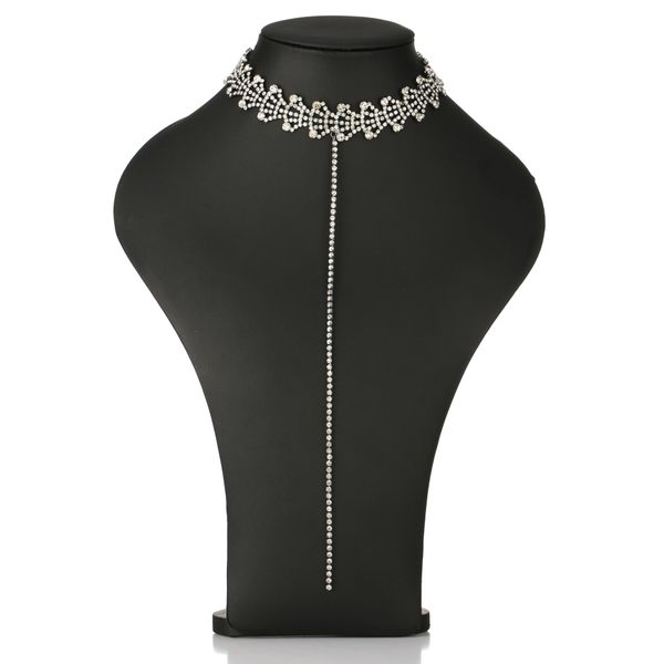 wholesale-fashion designer glittering beautiful luxury full rhinestone diamond flower tassel statement choker necklace for woman, Golden;silver
wholesale-fashion designer glittering beautiful luxury full rhinestone diamond flower tassel statement choker necklace for woman, Golden;silver