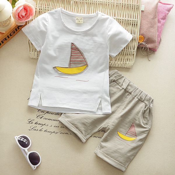 sport suits children's summer boys girl clothing sets cartoon pattern short sleeve t shirt + short pants child clothes 3-10y, White
sport suits children's summer boys girl clothing sets cartoon pattern short sleeve t shirt + short pants child clothes 3-10y, White