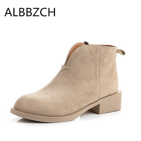 autumn winter new women suede nubuck ankle boots fashion casual boots trending woman leisure luxury high shoes, Black
autumn winter new women suede nubuck ankle boots fashion casual boots trending woman leisure luxury high shoes, Black