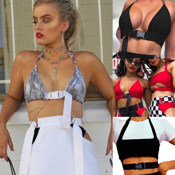 crop woman tanks trendy women fashion women front buckle bralette bralet bra bustier crop unpadded tank, White
crop woman tanks trendy women fashion women front buckle bralette bralet bra bustier crop unpadded tank, White