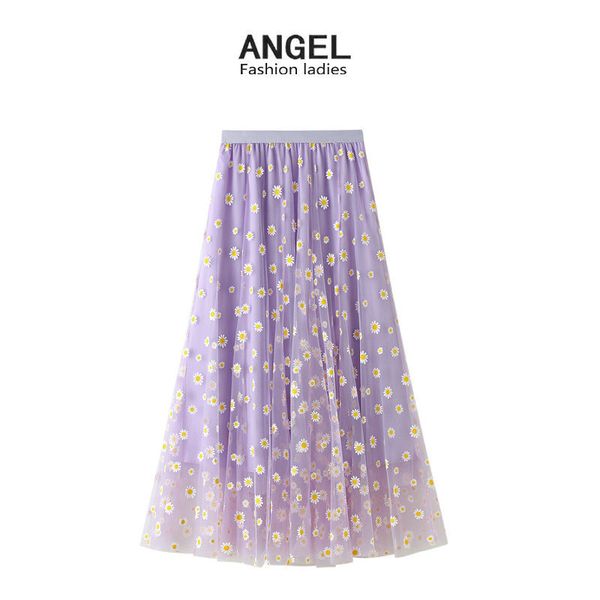 daisy mesh skirt women's summer 2020 new high waist mid-length yarn skirt fairy a- line dress plus size, Black
daisy mesh skirt women's summer 2020 new high waist mid-length yarn skirt fairy a- line dress plus size, Black