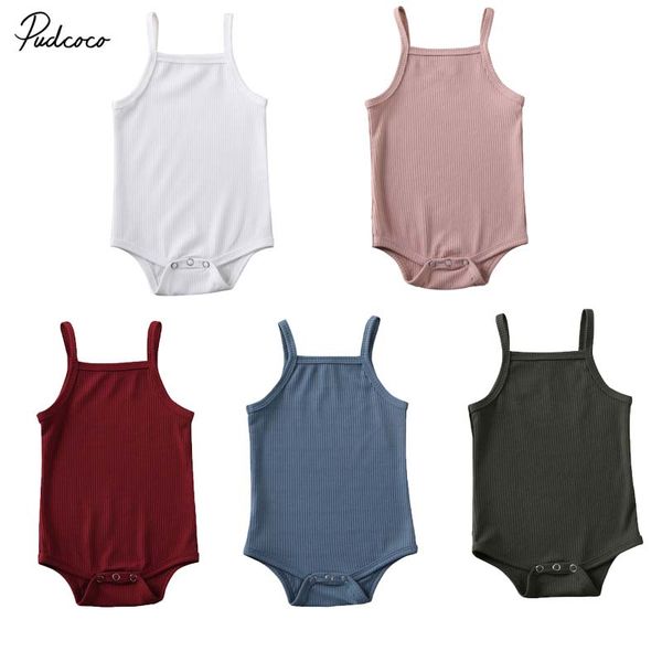 2020 baby summer clothing newborn baby boy girl sling bodysuit jumpsuit sleeveless outfit ribbed solid clothes set
2020 baby summer clothing newborn baby boy girl sling bodysuit jumpsuit sleeveless outfit ribbed solid clothes set