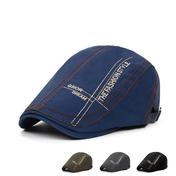2pcs/lot beret hats gatsby casquette gorras casual cotton peaked cap newsboy cabbie hats adjustable flat caps summer unisex, Blue;gray
2pcs/lot beret hats gatsby casquette gorras casual cotton peaked cap newsboy cabbie hats adjustable flat caps summer unisex, Blue;gray