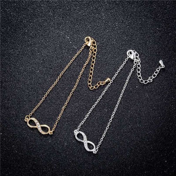 new fashion zirconia infinity bracelet for femme jewelry gift dropshipping gold silver color adjustable bracelet bijoux, Golden;silver
new fashion zirconia infinity bracelet for femme jewelry gift dropshipping gold silver color adjustable bracelet bijoux, Golden;silver