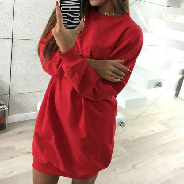 drop ship streetwear loose hoodies women spring fashion solid hoodie dress women o-neck long sleeve sweatshirt jacket hoodie, Black
drop ship streetwear loose hoodies women spring fashion solid hoodie dress women o-neck long sleeve sweatshirt jacket hoodie, Black