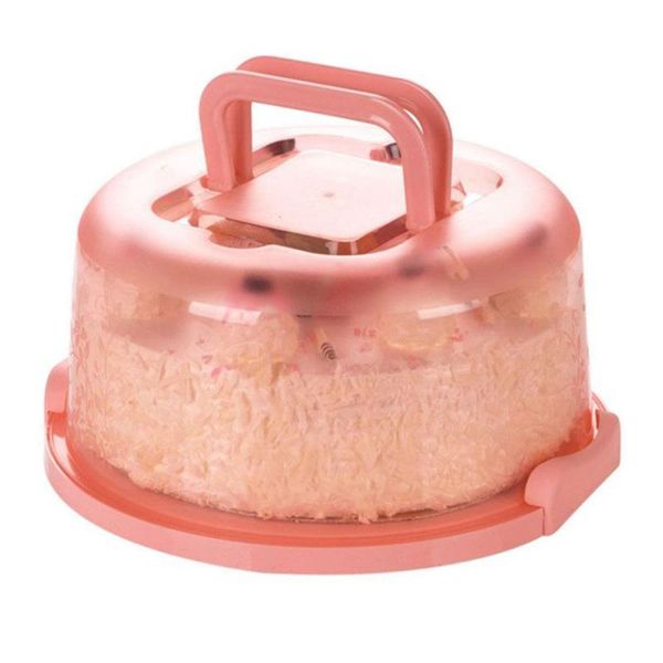 plastic round cake box container handheld birthday portable transparent cake box suit for 6-8 inch single layer
plastic round cake box container handheld birthday portable transparent cake box suit for 6-8 inch single layer