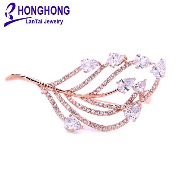 honghong высокое качество кубического циркония лист стиль броши эмаль pin broches elegantes модные украшения, Gray
honghong высокое качество кубического циркония лист стиль броши эмаль pin broches elegantes модные украшения, Gray