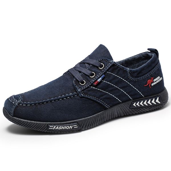 2019 latest fashion flat men denim canvas shoes lace up breathable work office casual outdoor walking male injection footwears, Black
2019 latest fashion flat men denim canvas shoes lace up breathable work office casual outdoor walking male injection footwears, Black