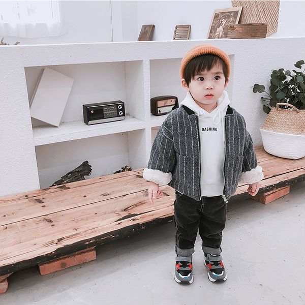 2019 зима новый утолщенной мальчиков пальто младенца детей полосатые волосы с капюшоном мода верхняя одежда, Blue;gray
2019 зима новый утолщенной мальчиков пальто младенца детей полосатые волосы с капюшоном мода верхняя одежда, Blue;gray