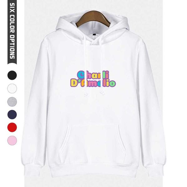 popular white hoodie charli d'amelio hoodies men sweatshirts women autumn hip hop hoodie casual boys girls pullovers, Black
popular white hoodie charli d'amelio hoodies men sweatshirts women autumn hip hop hoodie casual boys girls pullovers, Black