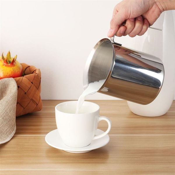ounona 1pc stainless steel handmade milk frother double mesh milk creamer milk foam maker for home kitchen(800cc/400cc
ounona 1pc stainless steel handmade milk frother double mesh milk creamer milk foam maker for home kitchen(800cc/400cc