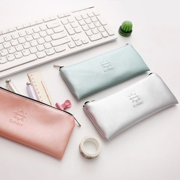 korean pencil bag simple style pencil case pu leather storage organizer pen bags pouch pencil bag school supply stationery
korean pencil bag simple style pencil case pu leather storage organizer pen bags pouch pencil bag school supply stationery