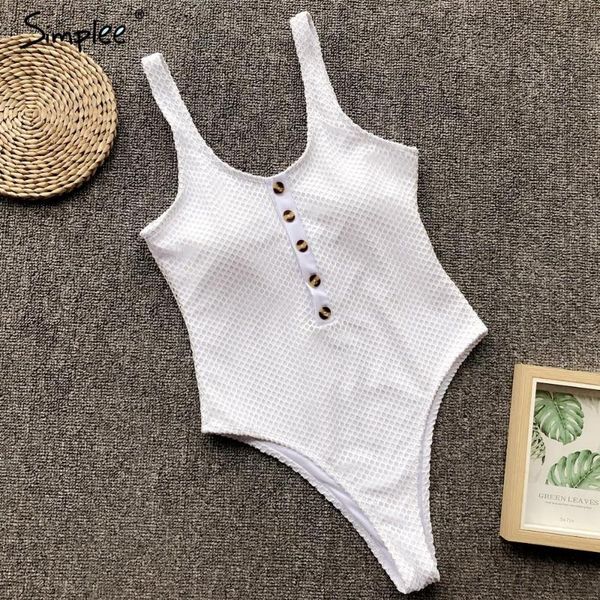 simplee mesh white one piece bikini female buttons backless women swimsuit summer swimwear casual beach slim swimsuit 2020, White;black
simplee mesh white one piece bikini female buttons backless women swimsuit summer swimwear casual beach slim swimsuit 2020, White;black