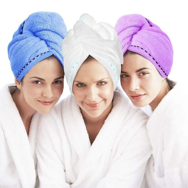 3pcs magic instant hair dry towel, microfiber buckle towel, women's quick dry hair towel, wet hair turban, water absorbent & sof other
3pcs magic instant hair dry towel, microfiber buckle towel, women's quick dry hair towel, wet hair turban, water absorbent & sof other