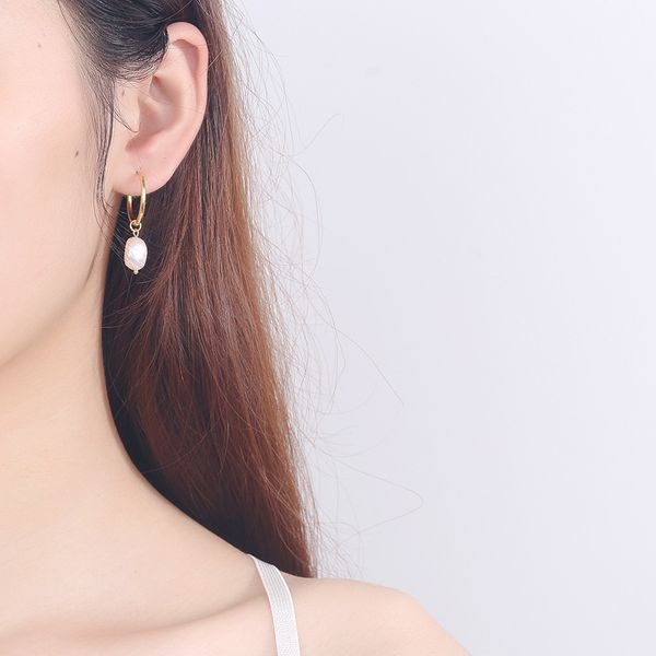 fashion baroque freshwater pearl pendant hoop earrings sterling silver 925 drop earings gold silver circle women earrings bijoux, Golden;silver
fashion baroque freshwater pearl pendant hoop earrings sterling silver 925 drop earings gold silver circle women earrings bijoux, Golden;silver