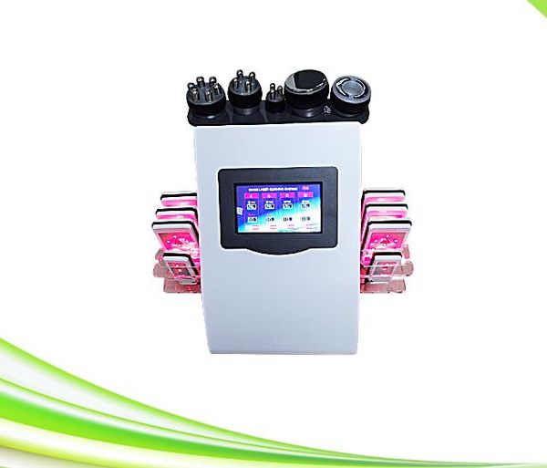 6 in 1 rf tripolar rf cavitaion vacuum diode lipo laser slim diode laser machine