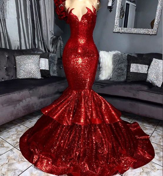 sparkly темно-красный блестки mermaid африканские выпускные платья для девочек black elegant плеча плюс размер женщин формальные вечерние пл
sparkly темно-красный блестки mermaid африканские выпускные платья для девочек black elegant плеча плюс размер женщин формальные вечерние пл