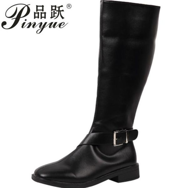 the new women knee high boots punk style lace up motorcycle boot winter ladies fashion long boots, Black
the new women knee high boots punk style lace up motorcycle boot winter ladies fashion long boots, Black