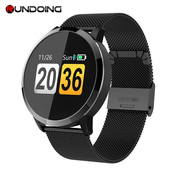 rundoing q8 smart watch oled color screen smartwatch men fashion fitness tracker heart rate, Slivery;brown
rundoing q8 smart watch oled color screen smartwatch men fashion fitness tracker heart rate, Slivery;brown