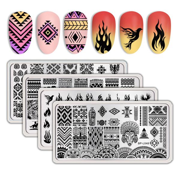 born pretty nail stamping plates 304 stainless steel mix pattern geometric flower nail art image stamp template nails tool, White
born pretty nail stamping plates 304 stainless steel mix pattern geometric flower nail art image stamp template nails tool, White